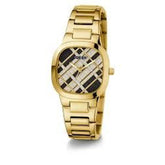 Guess Gold Stainless Steel Watch -   -  Guess.